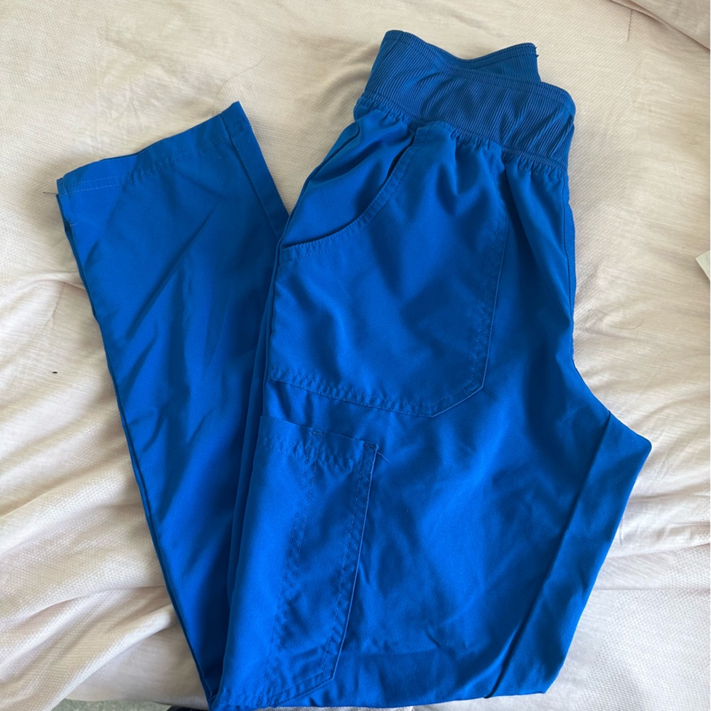 Dickies Royal Blue Mid Rise Scrub Pants - XXS Petite